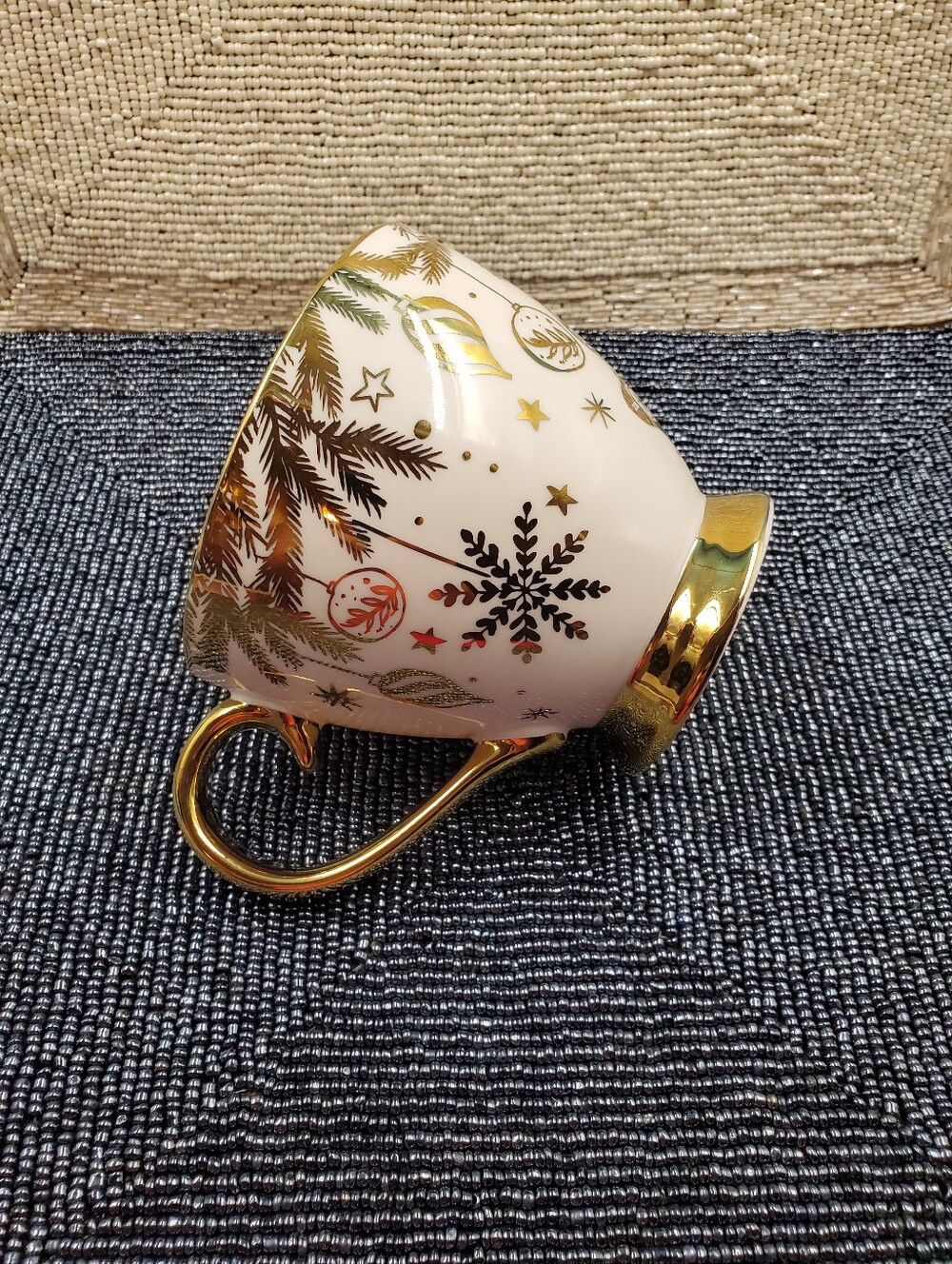 Monterey Bay (Grace Teaware) fine porcelain holiday teacup or mug (C25)
